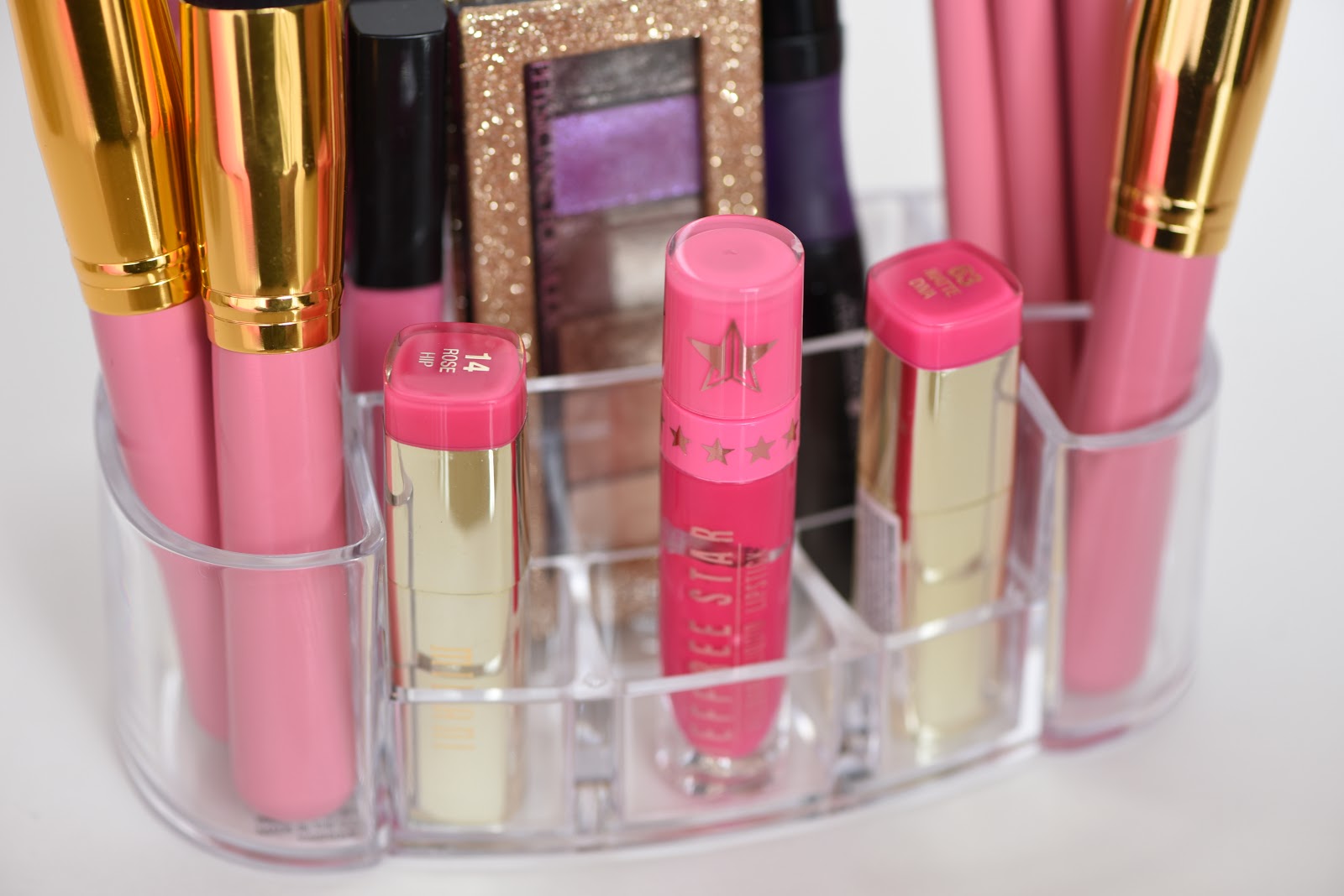 onenac Makeup Mirror and Cosmetic Organizer