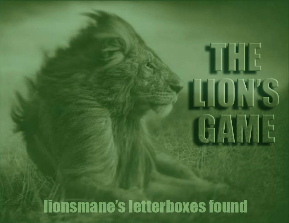 lionsmane's letterboxes found