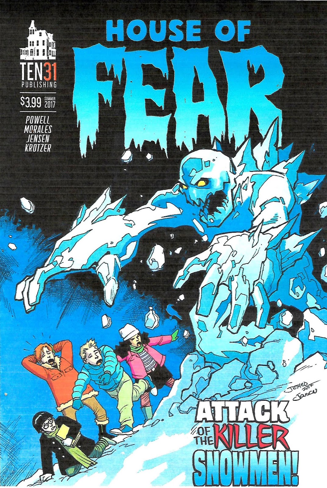 Dancing with Skeletons House of Fear Attack of the Killer Snowmen