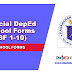 Deped's Official School Forms 