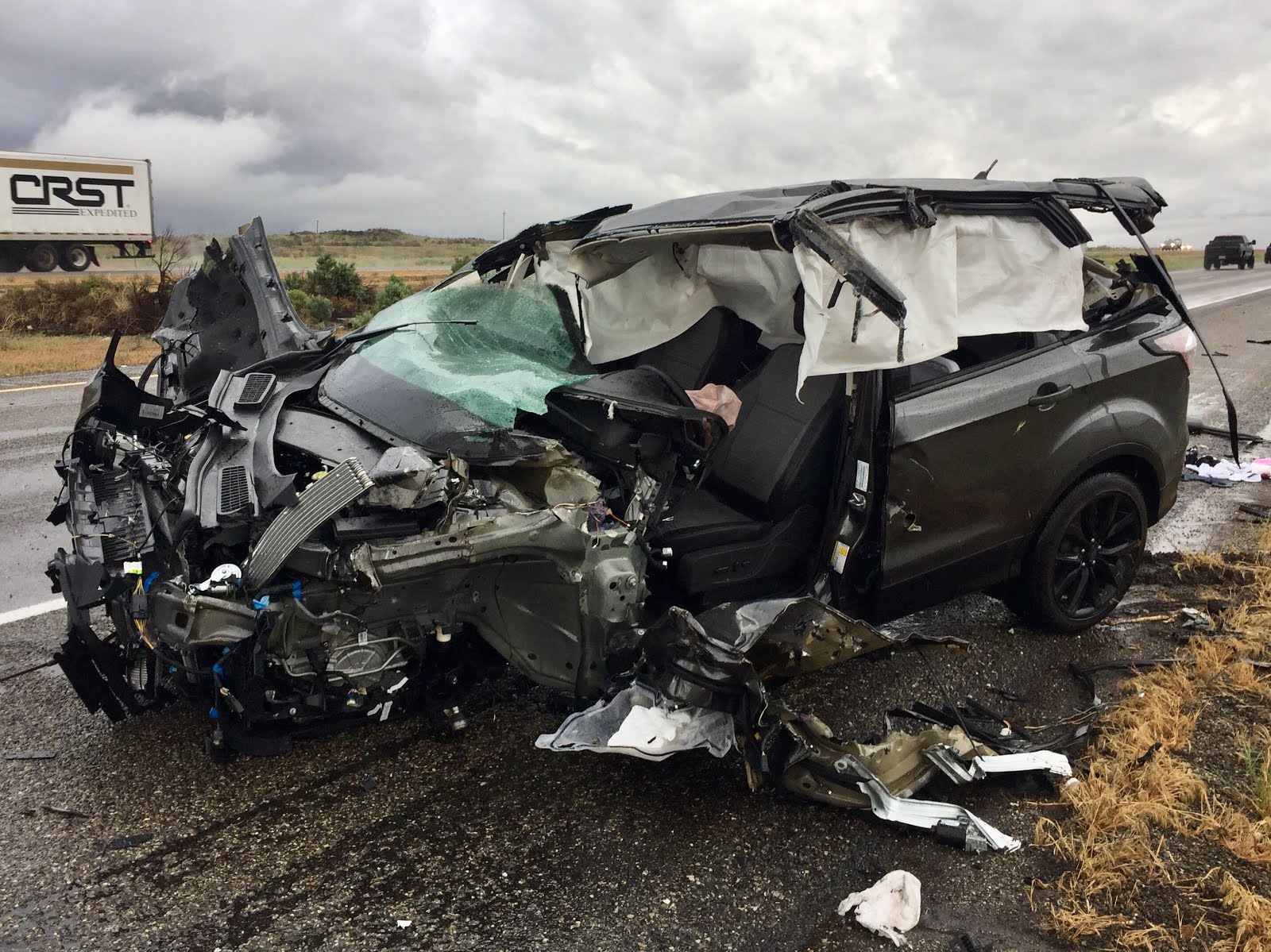 Idaho State Police News and Information Two vehicle crash eastbound