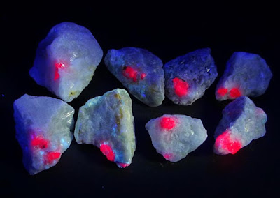 rubi mineral propiedades fluorescencia uv | foro de minerales