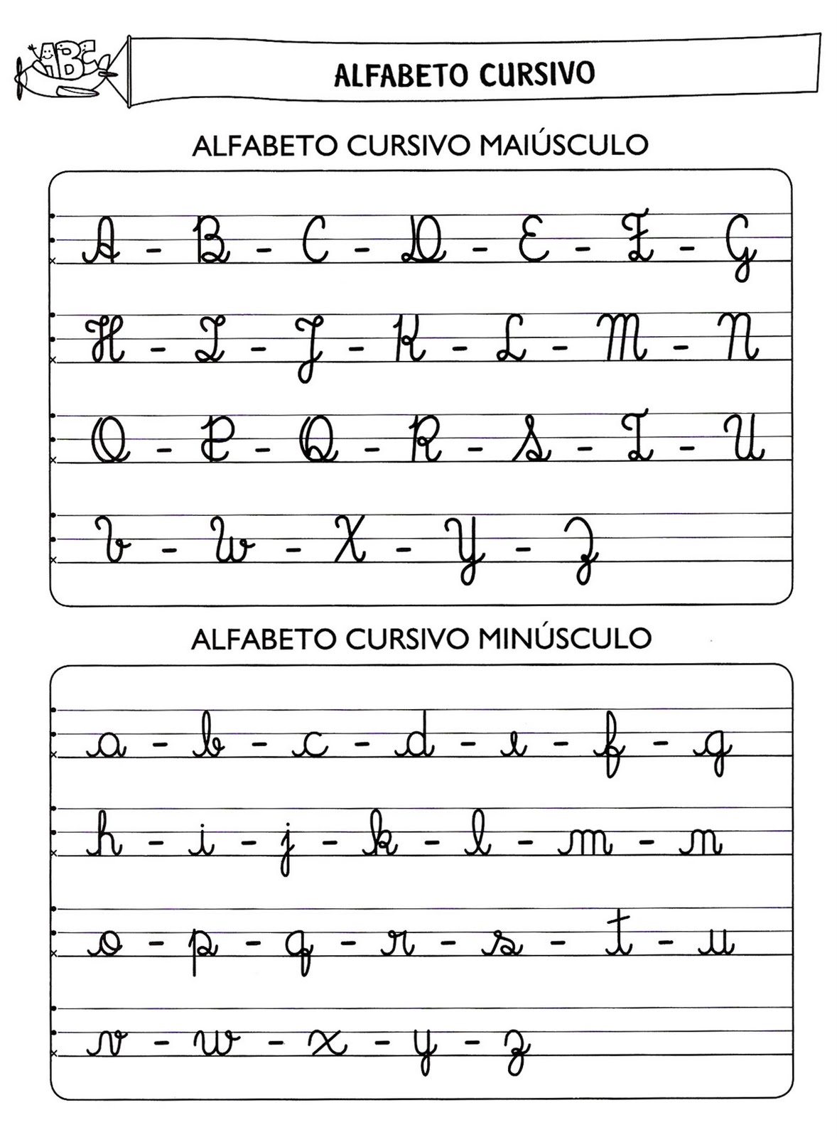 Letras Del Alfabeto Para Imprimir En Cursiva Imagui 0219