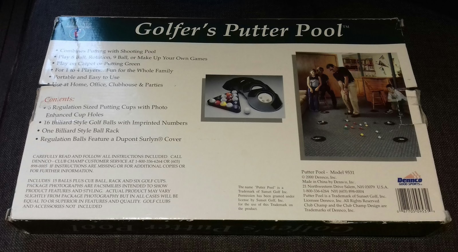 The Ham and Egger Files Golfer's Putter Pool
