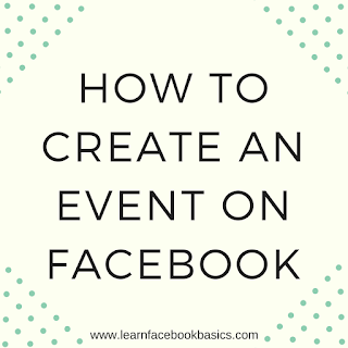 How to create an Event on Facebook