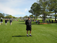 Jim at the Master's Golf Tournament