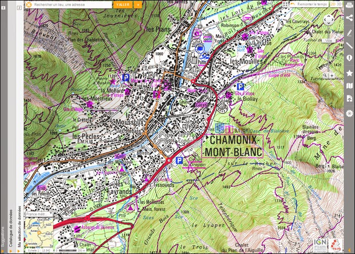 Le souk Cartes topographiques de la France