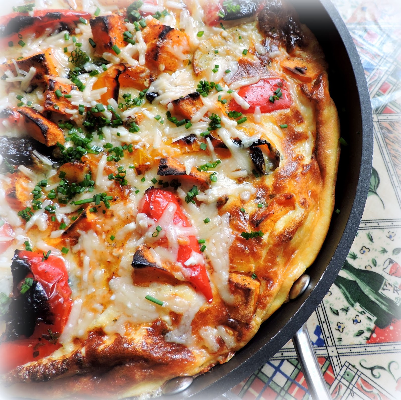 Roasted Vegetable Frittata The English Kitchen