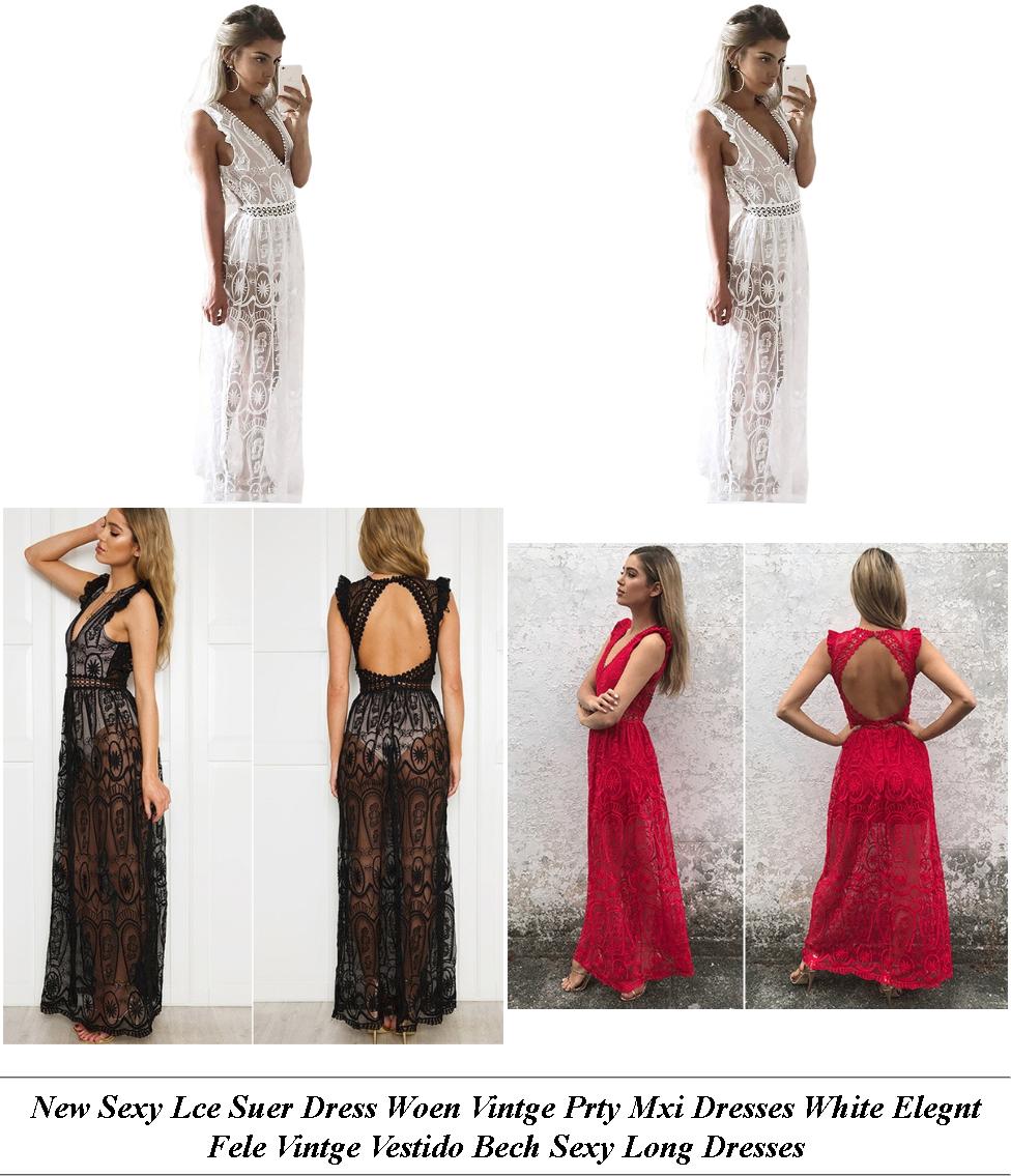 White Lace Fall Dress - Clothing Clearance Sale - Capri Clothing Dresses Sale