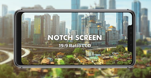 Luna G60X Notch Screen 19:9 Spesifikasi Luna G60X Notch Screen 19:9 LCD FHD+