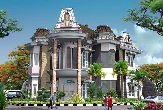72 Desain Rumah Mewah Eropa Terbaru dan Terpoluler di ...
