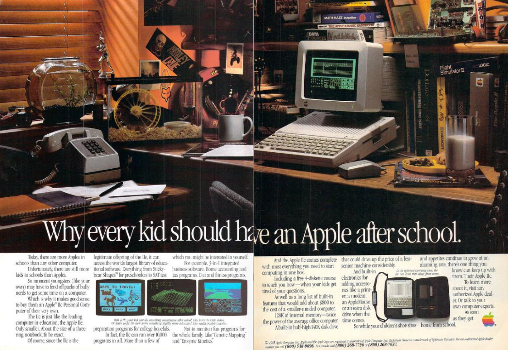 Apple’s Lemonade Stand, Entrepreneurship and Wave Function Collapse