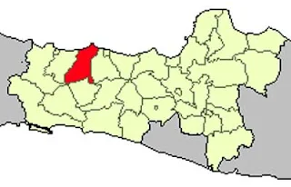 Gambar Peta Lokasi Kabupaten Pemalang