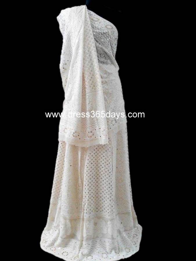 Lucknow Chikan Wholesale and Retail Buy Lucknow Chikankari Bridal