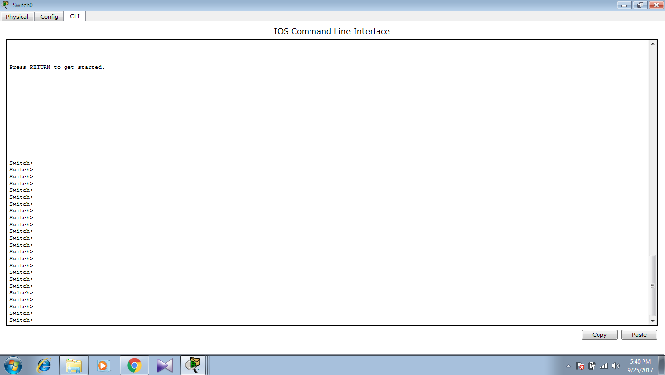 Connecting to the IOS Command Line Interface