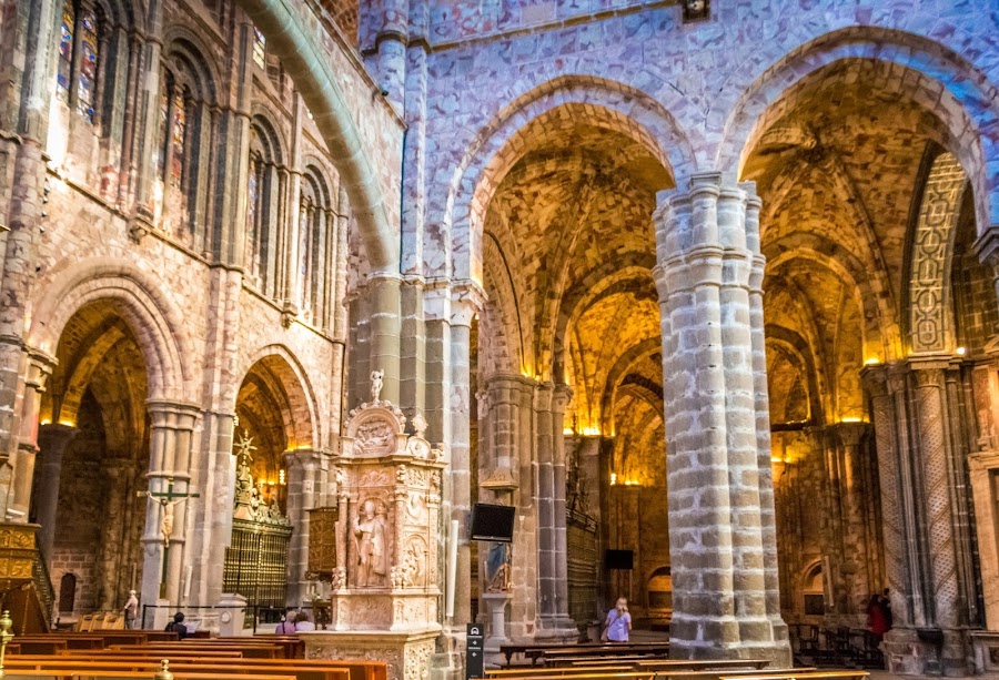 España, Castilla y León, Ávila, Catedral,