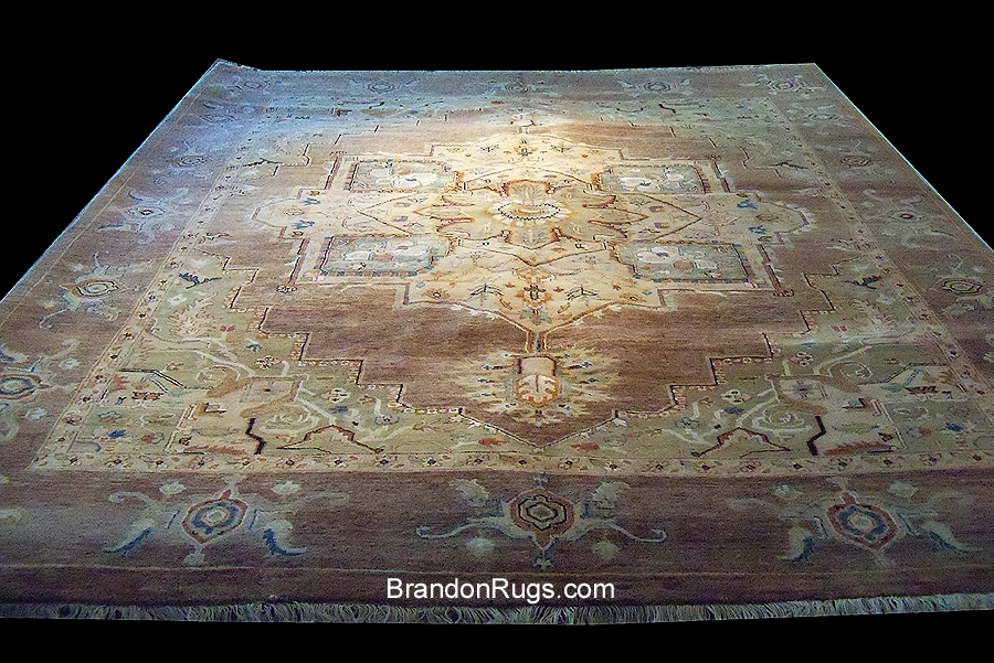 Brandon Oriental Rugs: Real Hand-knotted Rug to Anchor Renovation of ...