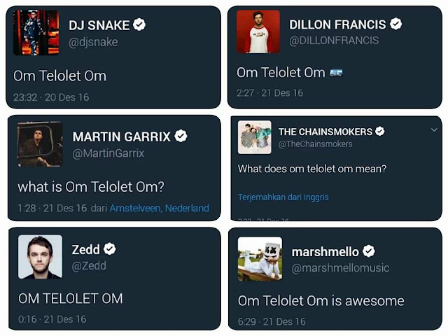 Wabah 'Om Telolet Om' Kini Mendunia Wabah 'Om Telolet Om' Kini Mendunia