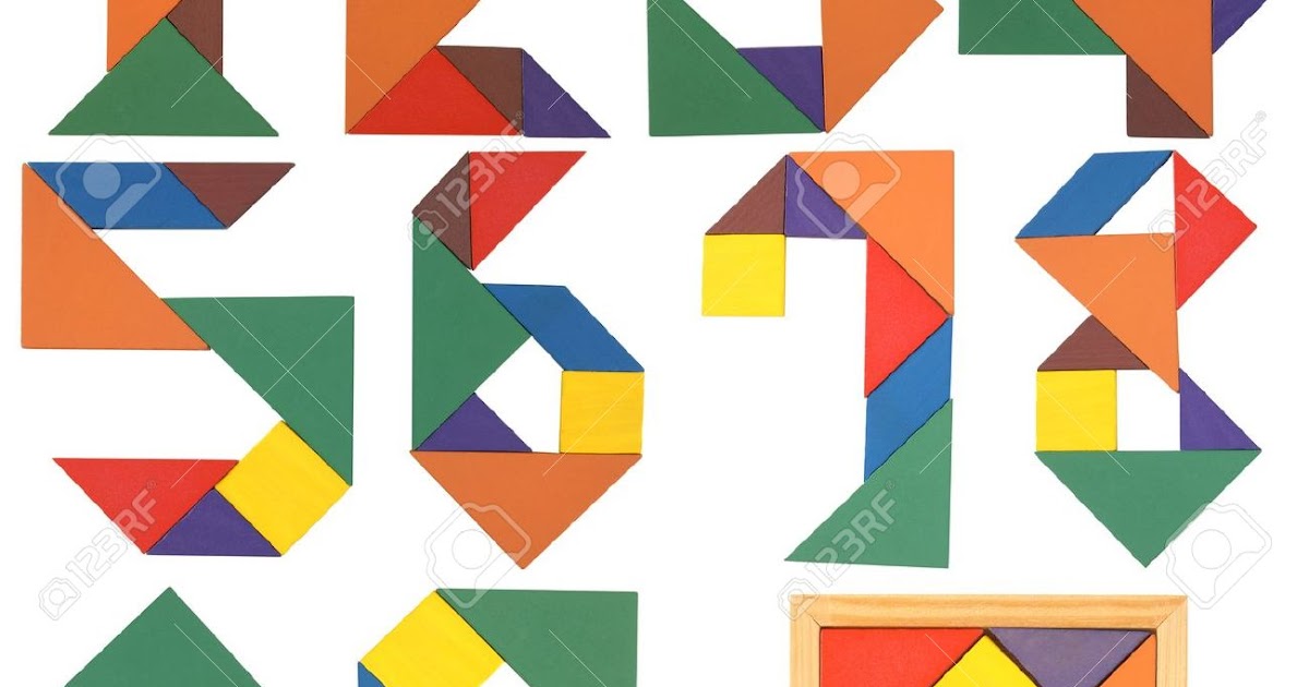 numeros tangram