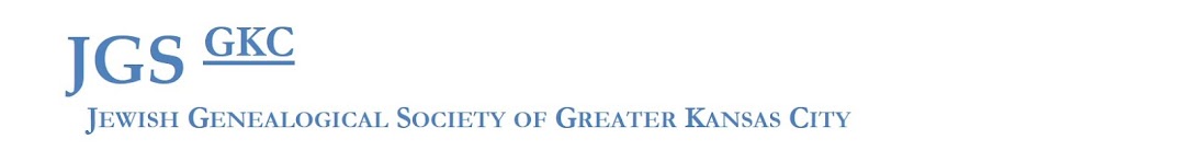 Jewish Genealogical Society of Greater Kansas City