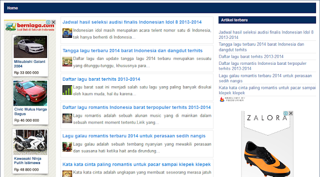 website tangga lagi musik terbaru 2014