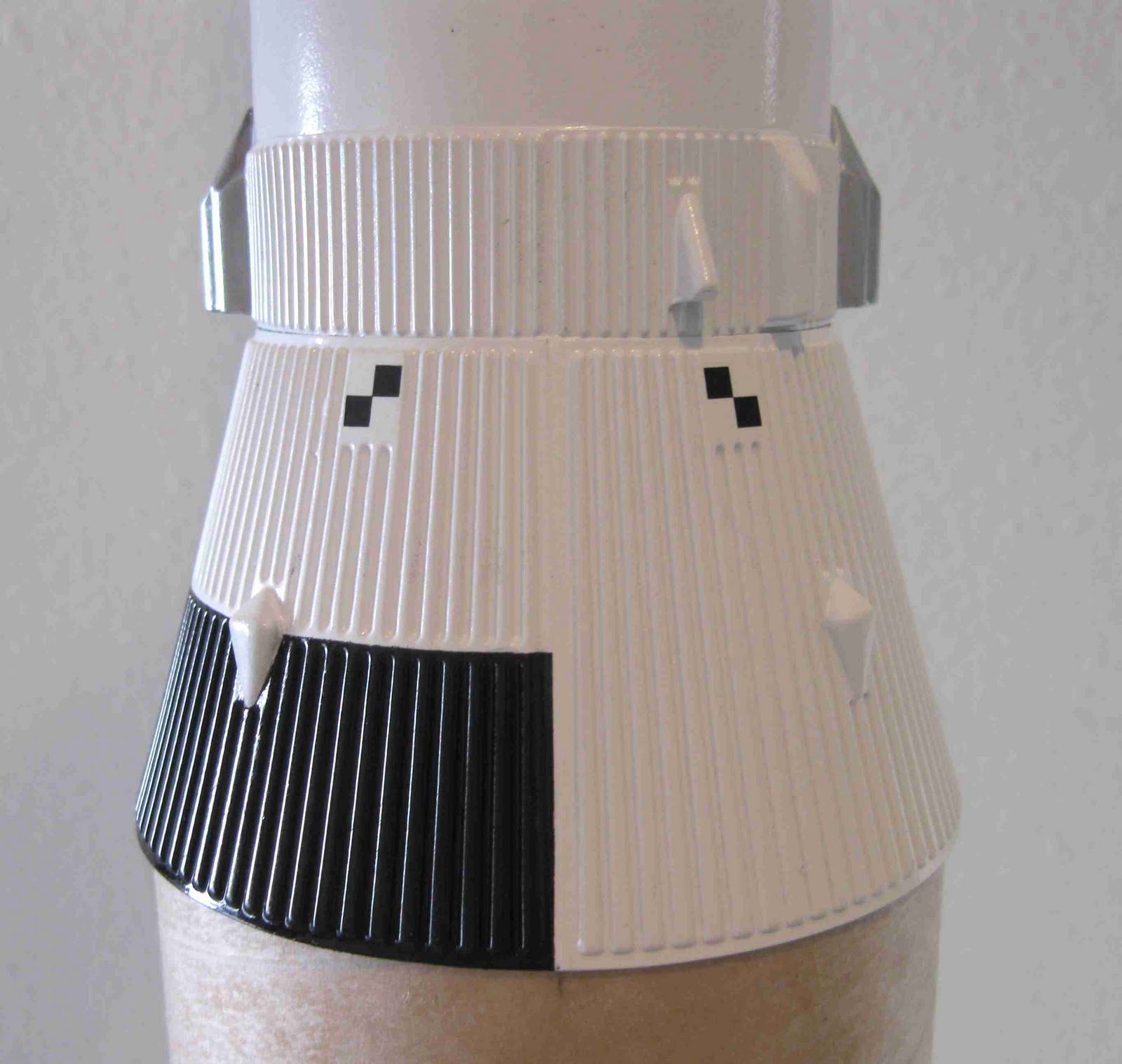 Model Rocket Building Estes Saturn V Build Part 64 Decals