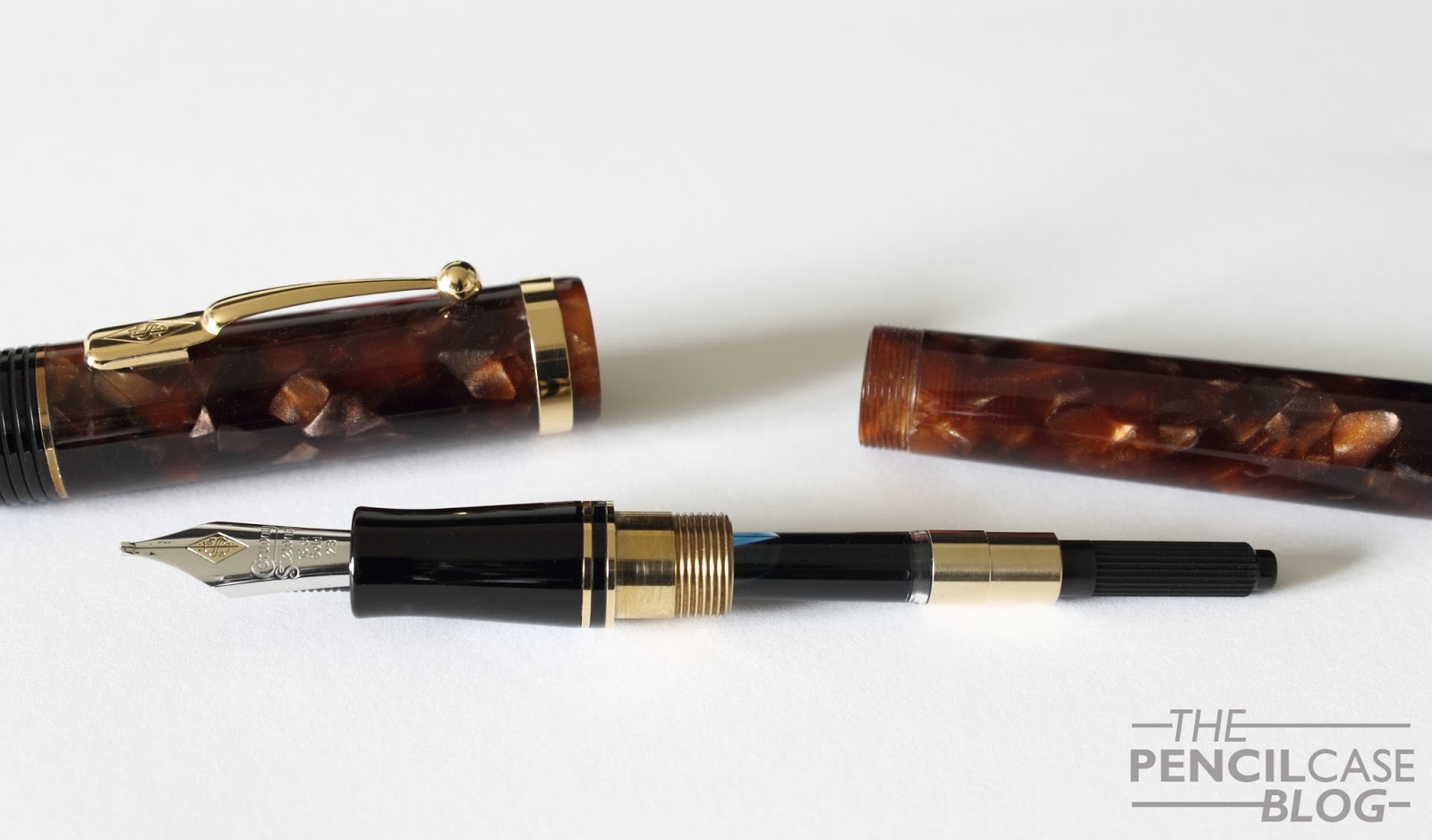 CONWAY STEWART CHURCHILL FOUNTAIN PEN REVIEW The Pencilcase Blog Fountain pen, Pencil, Ink