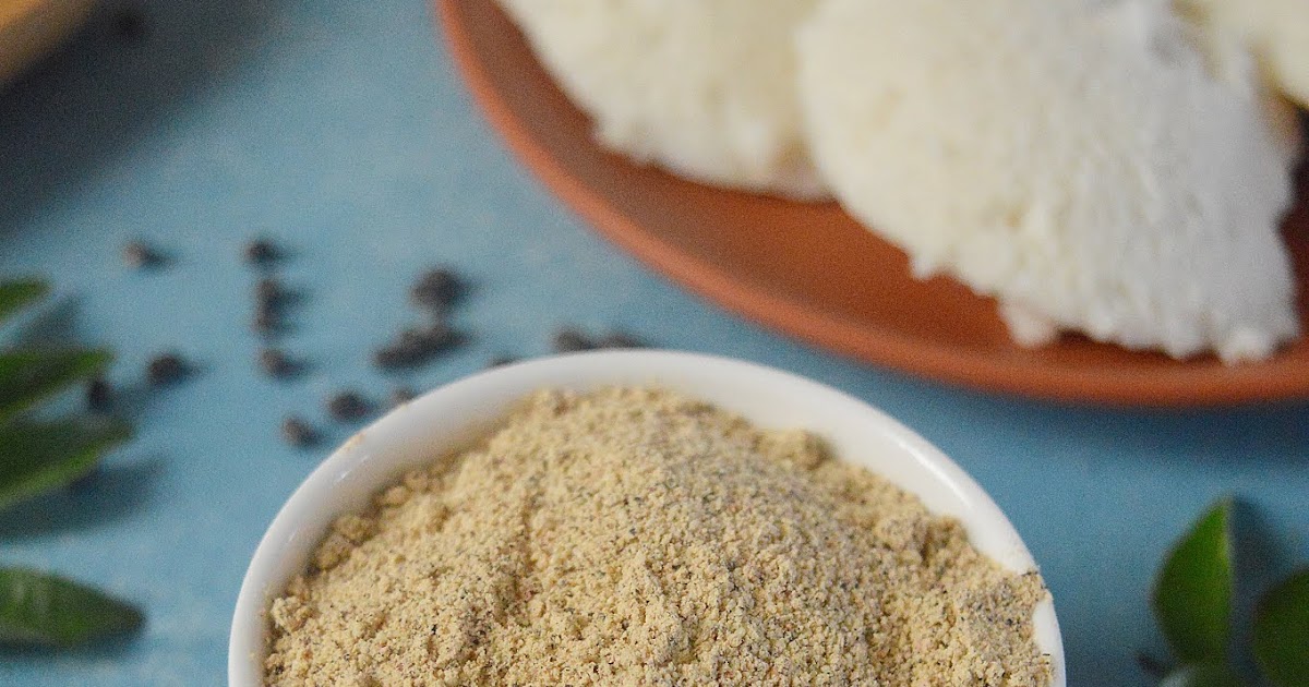 Black Urad Dal Chutney Powder Recipe Karuppu Ulundhu Idli milagai