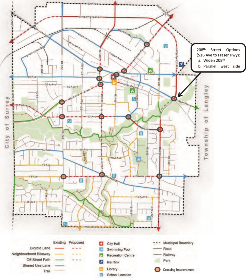 The South Fraser Blog City of Langley's New Master Transportation Plan