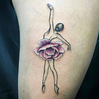 Tatuaje de bailarina