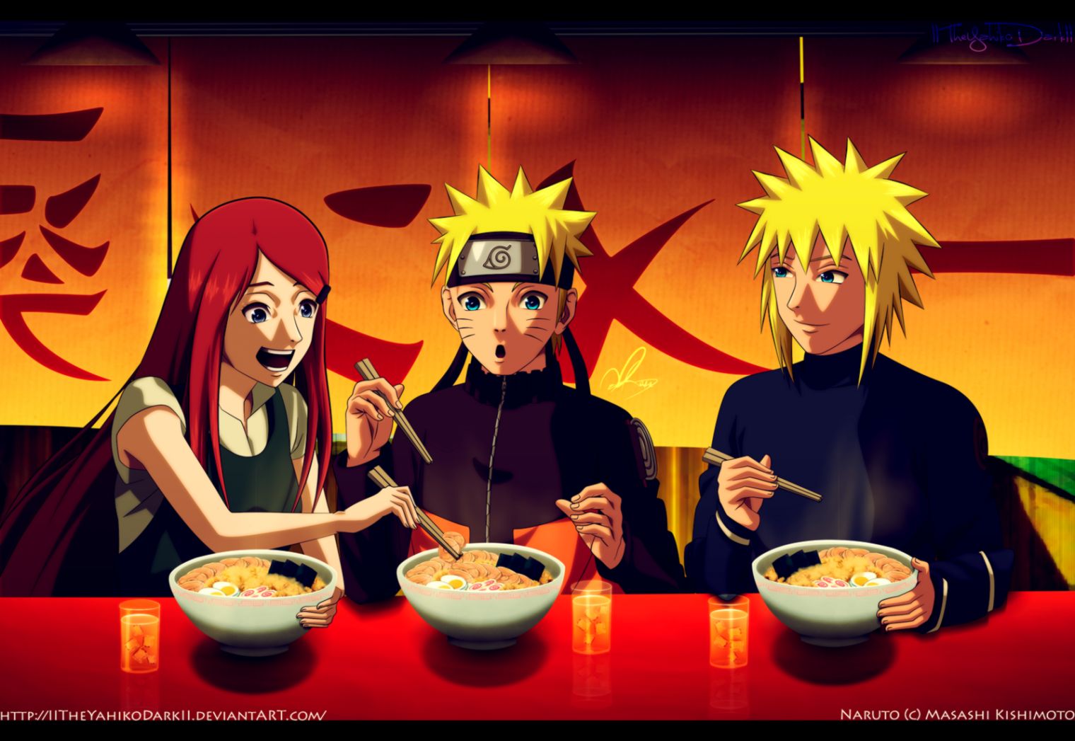 DeviantArt More Like Naruto And Kushina Mothers39 Happy Day by