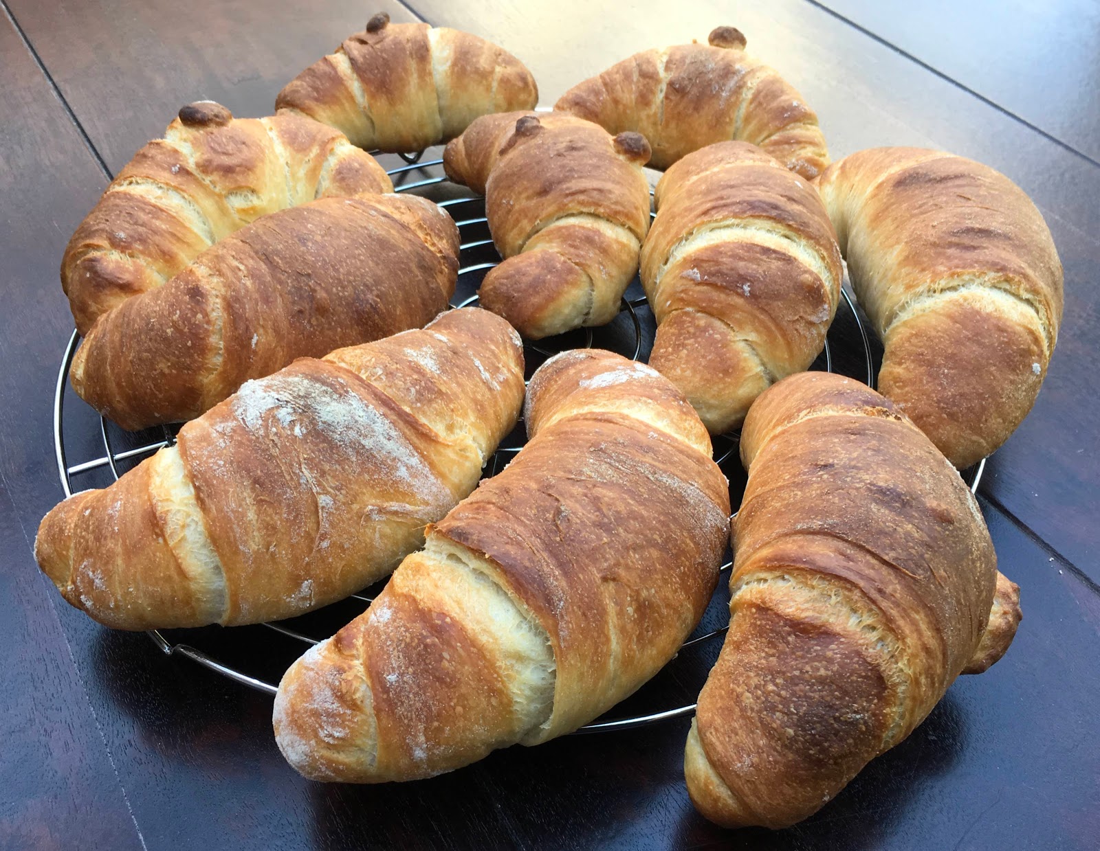 Backen mit Jens - Rezepte und mehr : Dinkelhörnchen