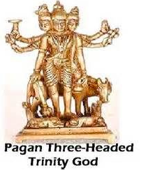 The Trinity Doctrin is found in most pagan religions.