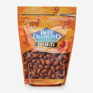Habanero BBQ almonds bag