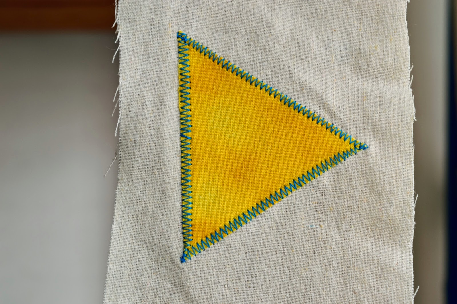 Machine applique using zigzag stitch Projects by Jane