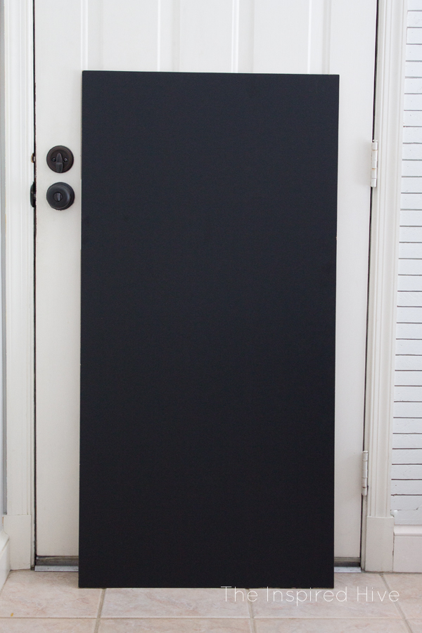 The Easiest DIY Farmhouse Chalkboard The Inspired Hive