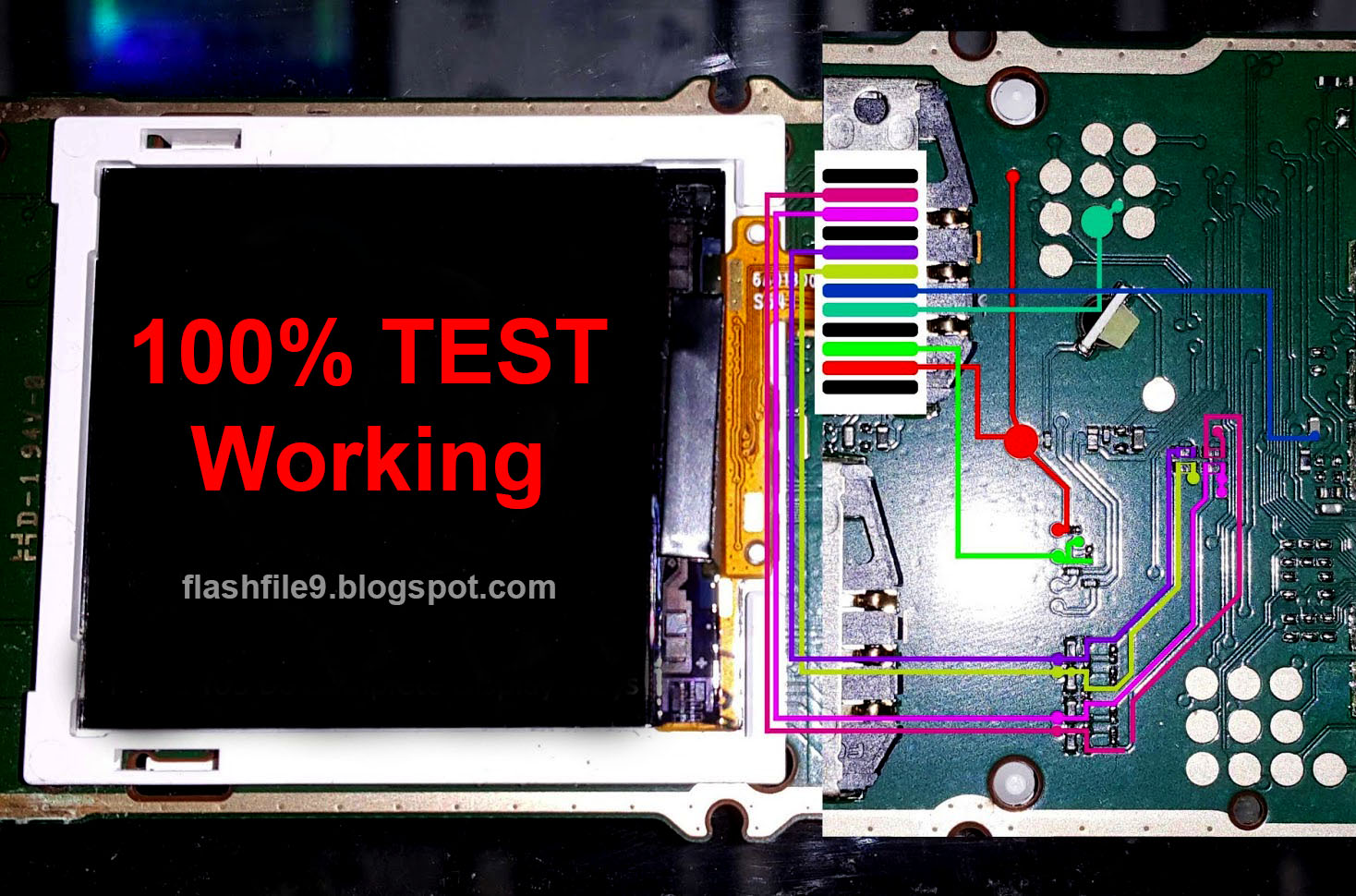 Nokia 105 LCD Ways Display Problem Picture Help Solution