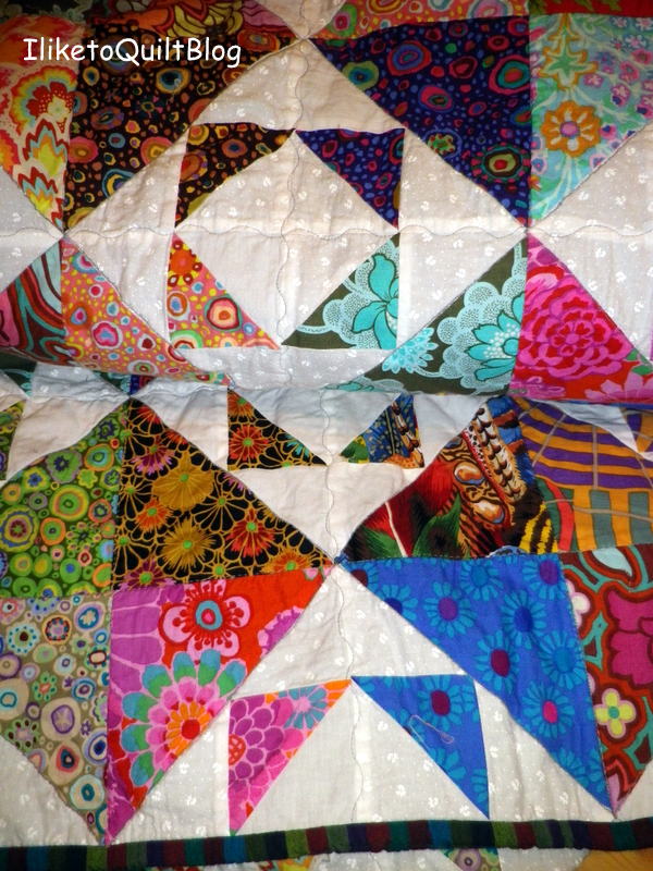 Ein Mystery Quilt ist fertig