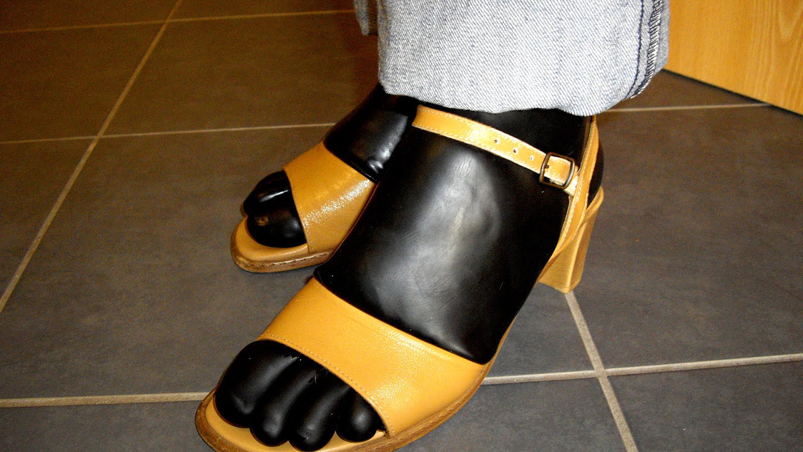sock shoes with toes