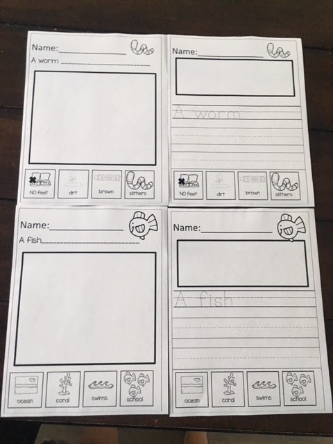 Preschool Writing Journal | Busy Hands and Minds