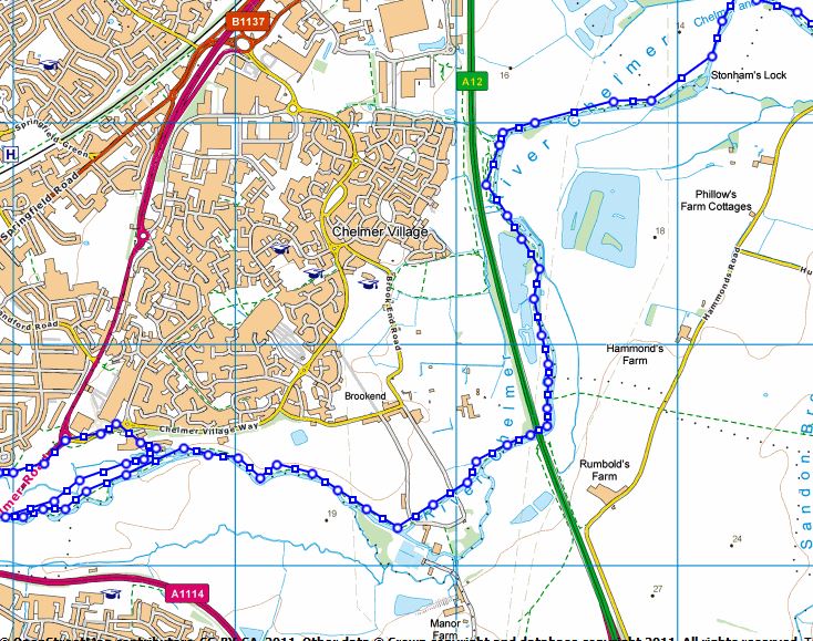 My Adventures 2 Maldon to Chelmsford Walk 12th October 2015