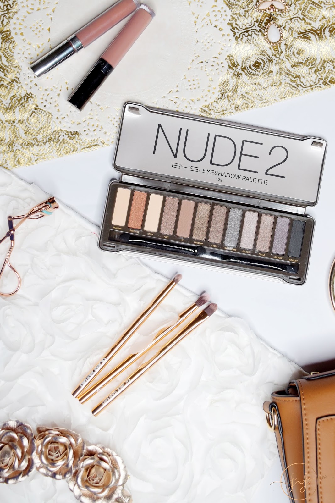 BYS Nude 2 Eyeshadow Palette Review & Swatches Fashion Fairytale