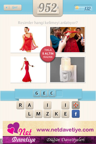 Resimli Kelime Bulmaca Cevapları: 4 Harfli Cevaplar