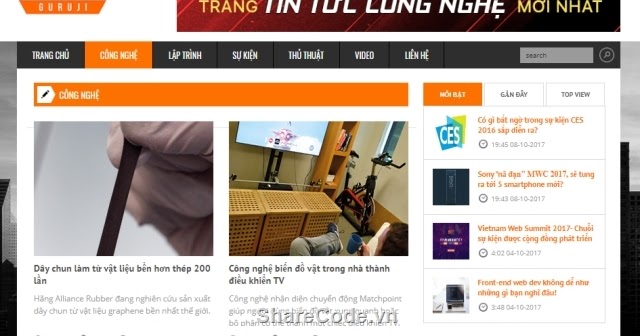 CHIA SẺ SOURCE CODE WEBSITE TIN TỨC CÔNG NGHỆ ...