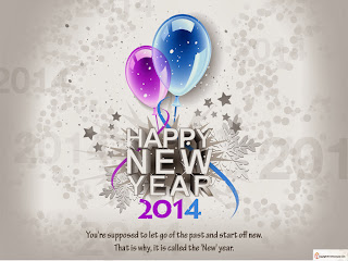 New Year 2014 SMS Wallpaper