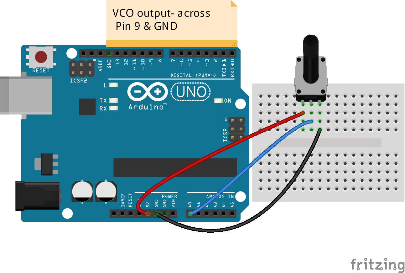 VCO-Arduino voltage controlled oscillator | Mechatrofice