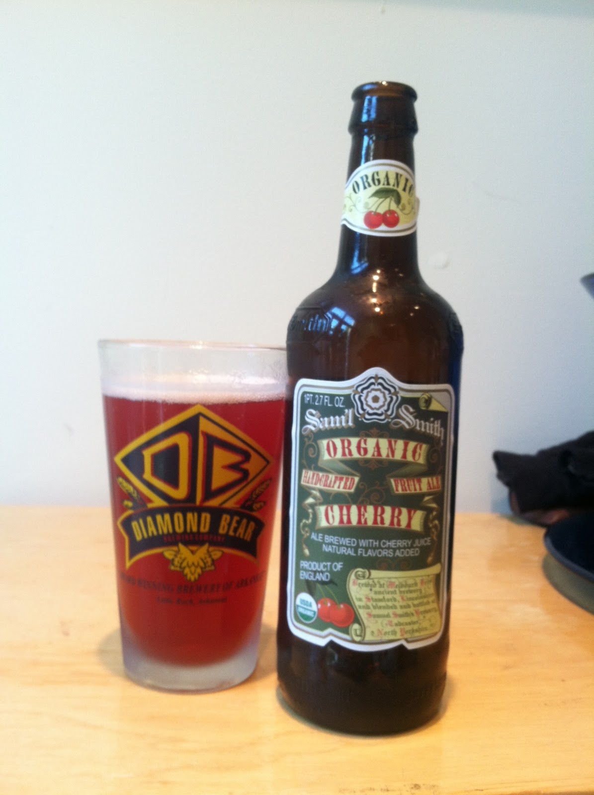 The Best Beer Blog: Samuel Smith&amp;#39;s Organic Cherry Ale