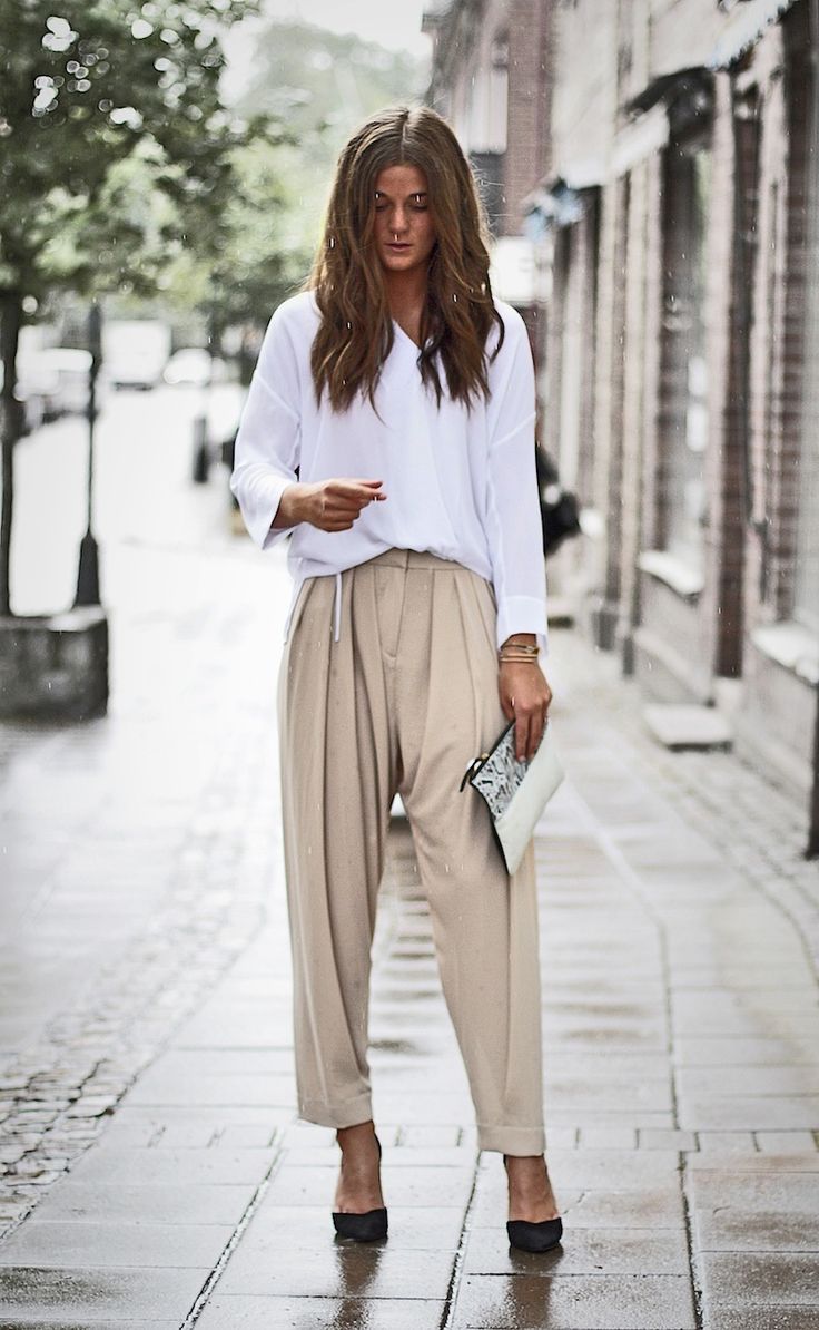 Street style white and blush | Just a Pretty Style