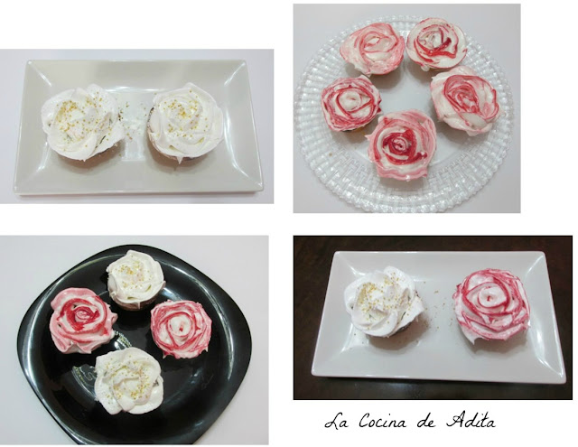 Cupcakes Con Frosting 
