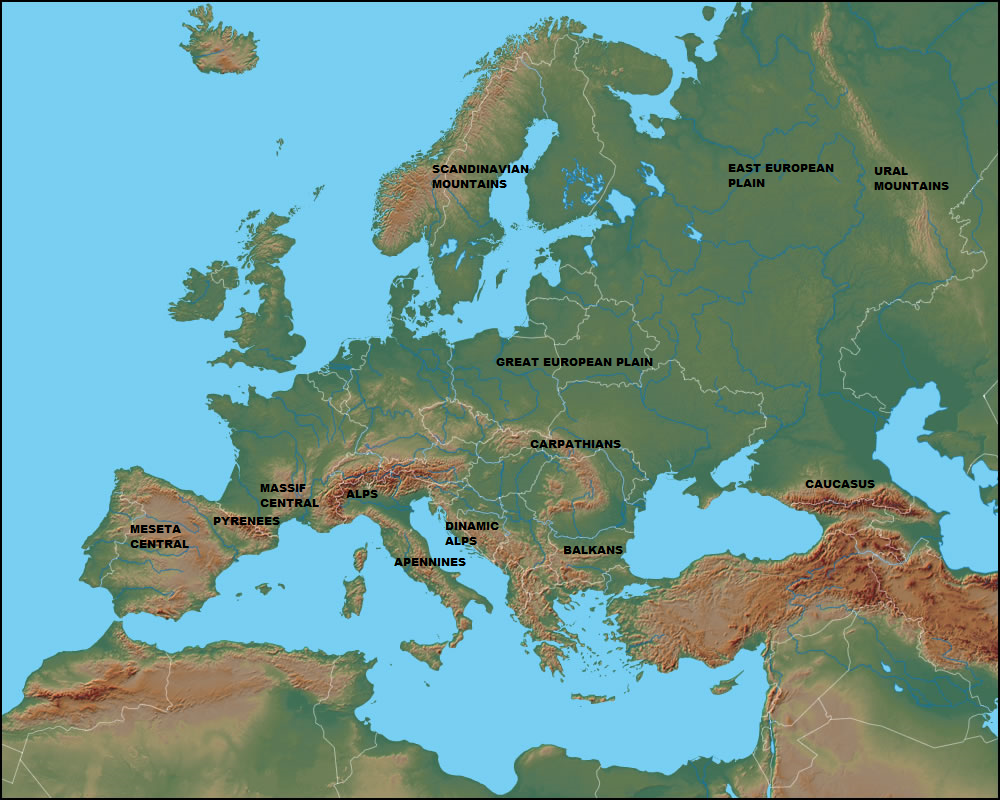 We love Science! : EUROPEAN MAPS AND GAMES